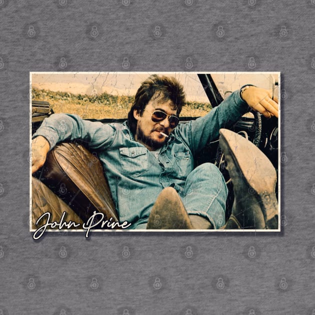 Retro 70s John Prine by DudiDama.co